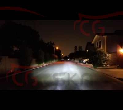 4x H11 LED Headlight Bulbs For Kawasaki ZX14R 2012-2015 2016 2017 2018 Ninja - Fresh Stock Dated February 2026