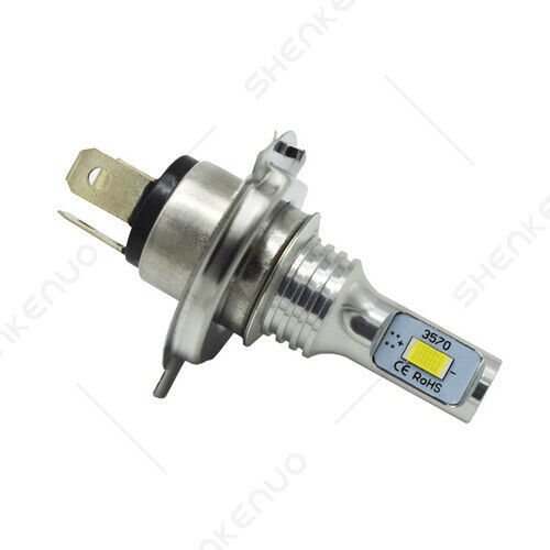 For Kawasaki Ninja ZX1100 ZX1200 2X LED Headlights Bulbs Lamp 8000K Ice Blue YTL - Fresh Stock Dated February 2026