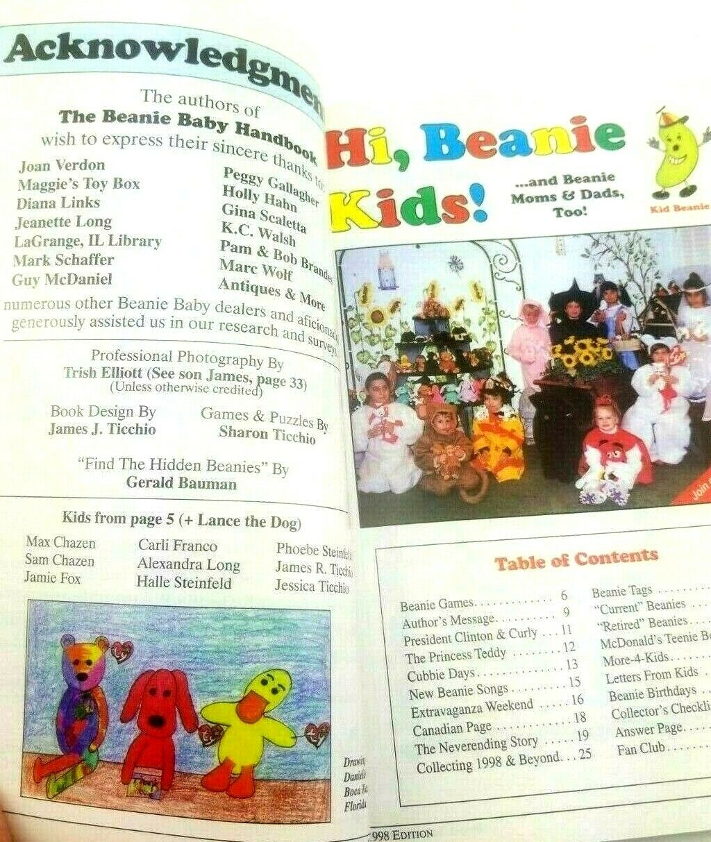 The Beanie Baby Handbook 1998 Edition By Les & Sue Fox - Fresh Stock Dated December 2025