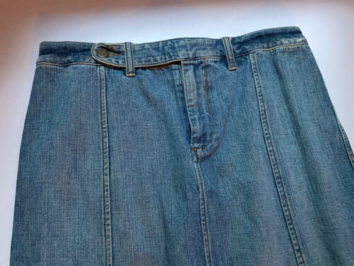 VINTAGE RALPH LAUREN Denim Skirt SZ-8 Mermaid Style Womens LAUREN JEANS CO. - Fresh Stock Dated February 2026