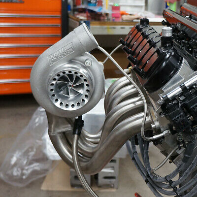 CBM-EXFUNVBAND CBM MOTORSPORTS STAINLESS STEEL LS UP-SWEPT STYLE TURBO HEADERS - Fresh Stock Dated February 2026