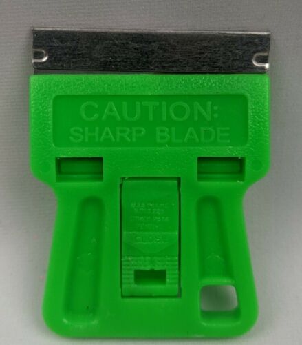 NEW 10 PACK UNGER Mini Razor Blade Scrapers Single Edge Paint Scraper Holder - Fresh Stock Dated December 2025