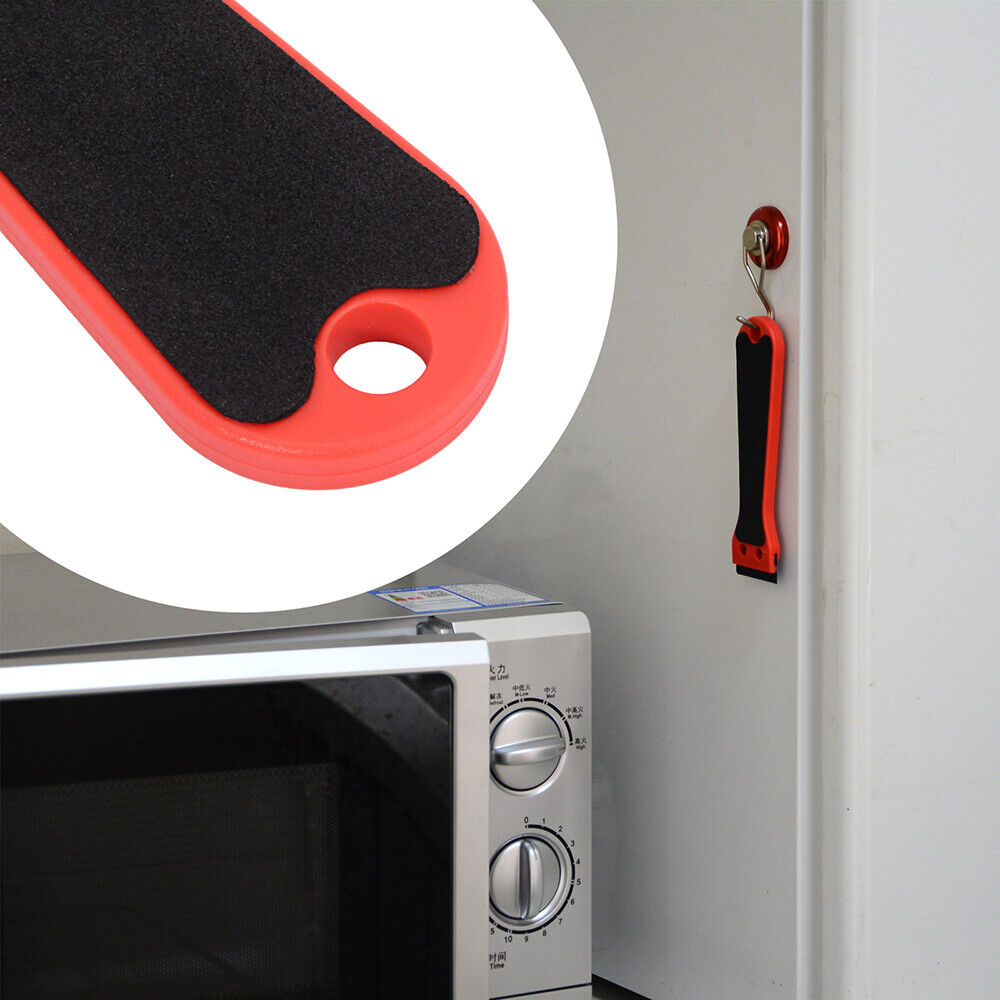 10Pcs Car Plastic Double Edged Razor Blades +1Pc Scraper Removal Oven Clean Tool - Fresh Stock Dated February 2026