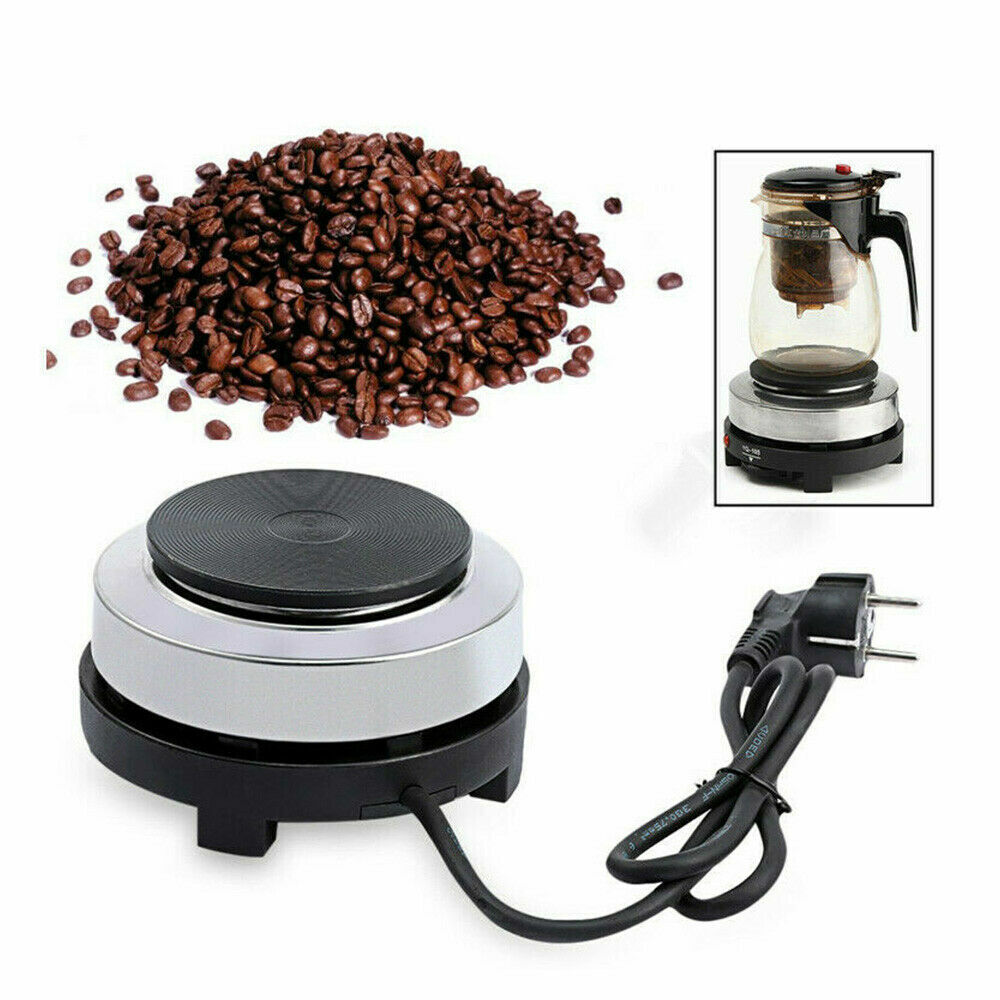 Electric Stove Hot Plate Cooker Portable Single Burner Coffee Milk Heater 500W - Fresh Stock Dated February 2026