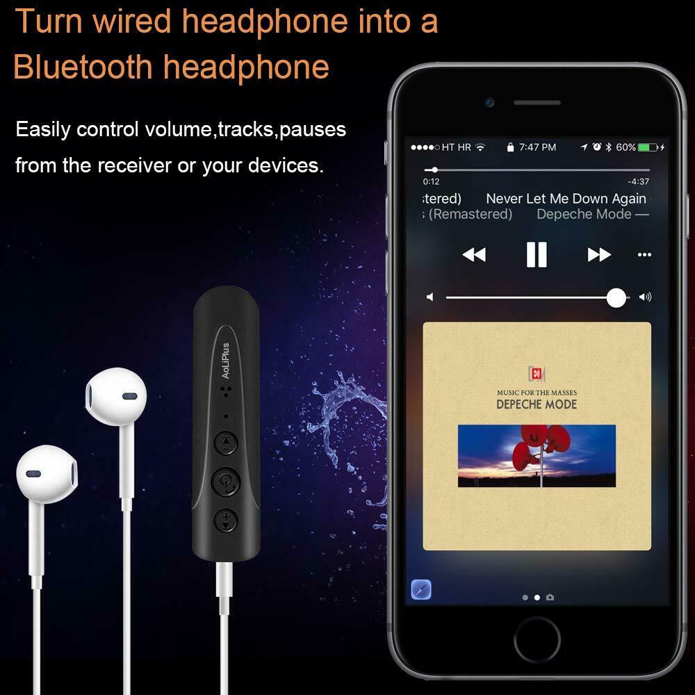 Mini Bluetooth Receiver Portable Wireless Bluetooth 4.2 Adapter Car kit Audio - Fresh Stock Dated February 2026