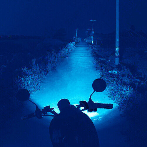 For Kawasaki Ninja ZX1100 ZX1200 2X LED Headlights Bulbs Lamp 8000K Ice Blue YTL - Fresh Stock Dated February 2026