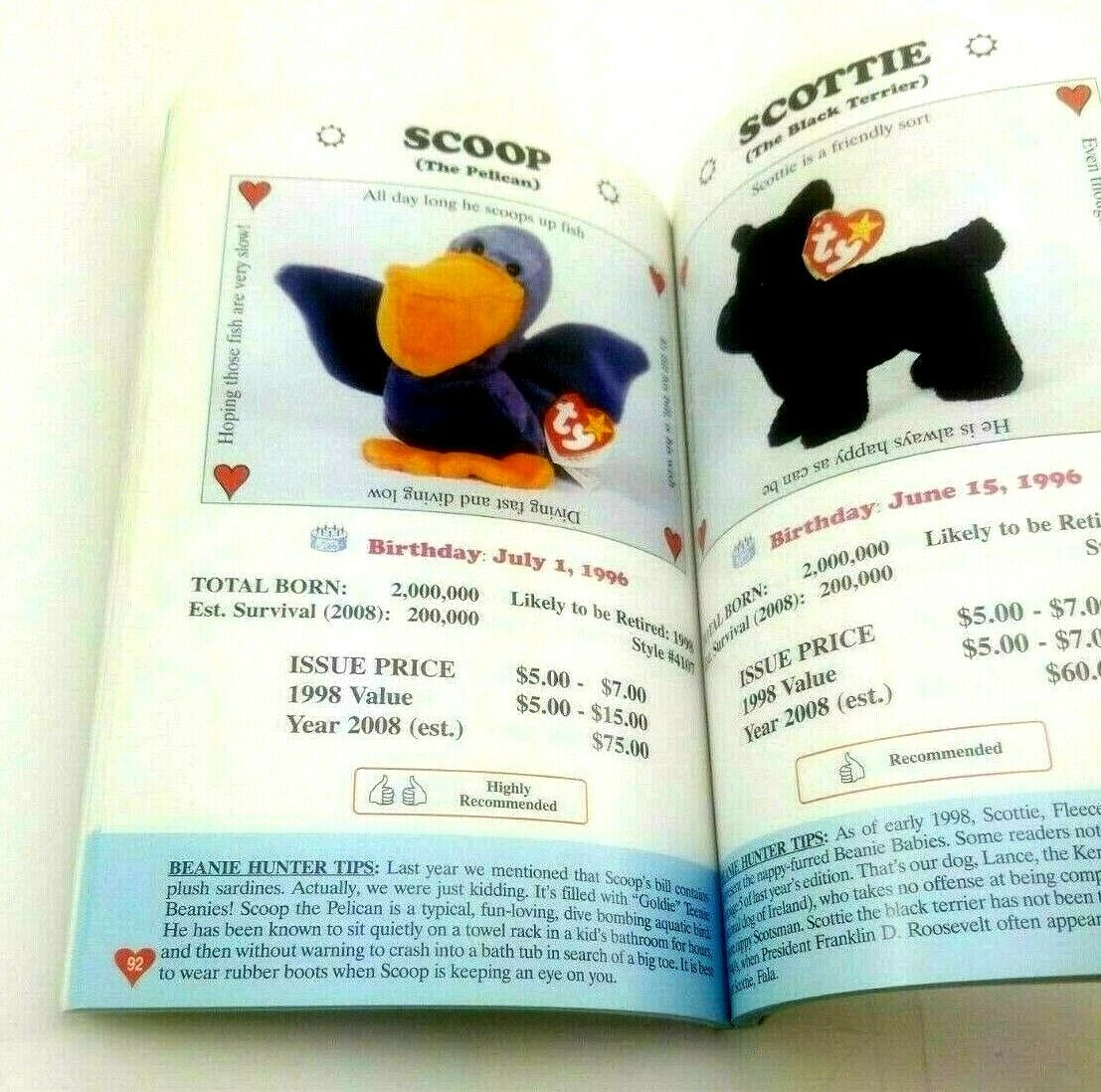 The Beanie Baby Handbook 1998 Edition By Les & Sue Fox - Fresh Stock Dated December 2025