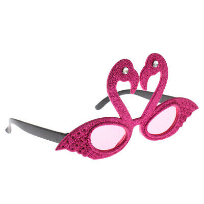 Tropical Flamingo Sunglasses Hawaiian Luau Party Glasses Novelty Fancy Dress - Fresh Stock Dated February 2026