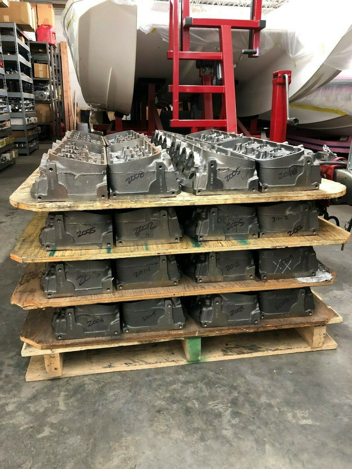 NEW WORLD PRODUCTS MERLIN III CAST IRON BB CHEVY GRUMPY JENKINS HEADS - Fresh Stock Dated February 2026