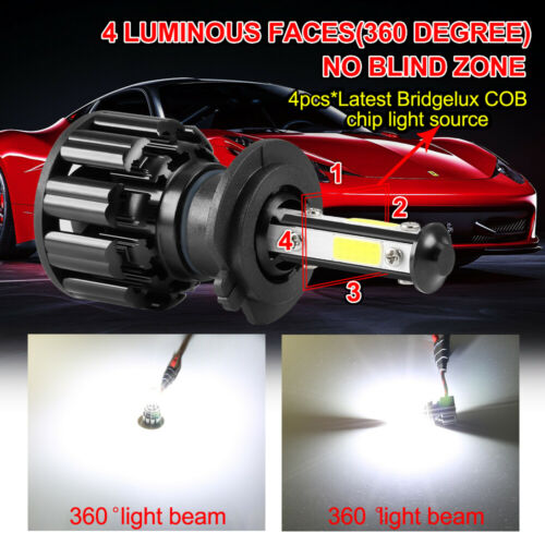 H7 CSP LED Headlight Bulbs FIT For Suzuki GSXR 1000 750 600 Hayabusa Hi Lo Beam - Fresh Stock Dated February 2026