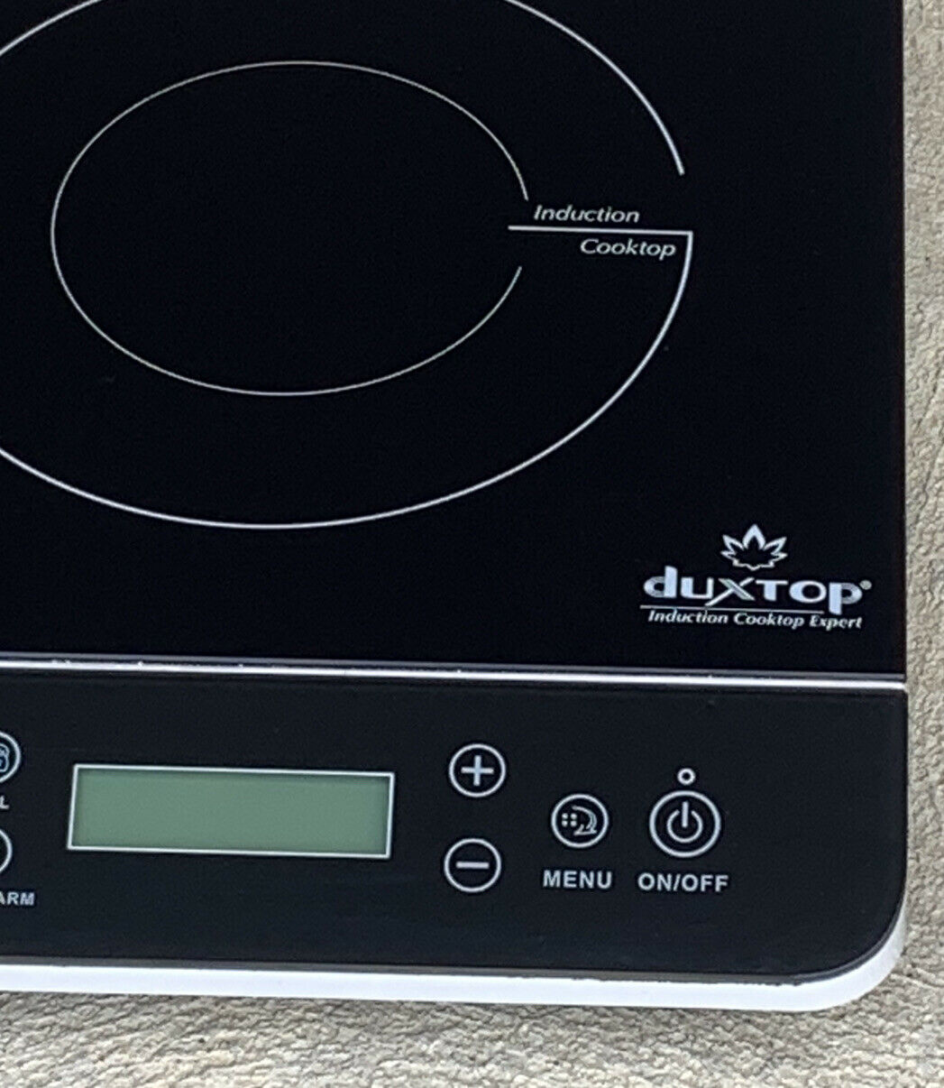 Duxtop Portable Double Induction Cooktop Stove 1800W Electric Countertop 9620LS - Fresh Stock Dated February 2026
