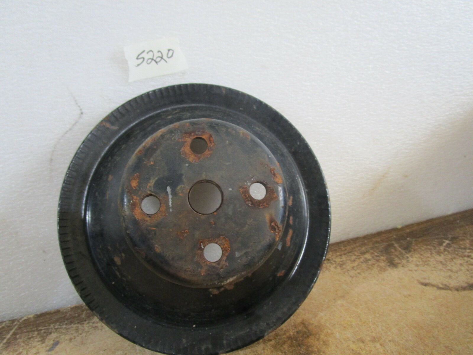 GM 3927797 AF Single Groove AF Water Pump Pulley for 69-70 Chevy Mercruiser - Fresh Stock Dated February 2026