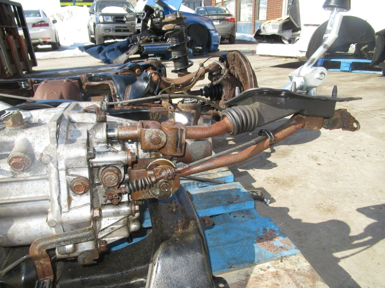 2011 WRX STi 6 Speed Transmission R180 Differential Brembo TY856UW1MA EJ257 GV8 - Fresh Stock Dated February 2026