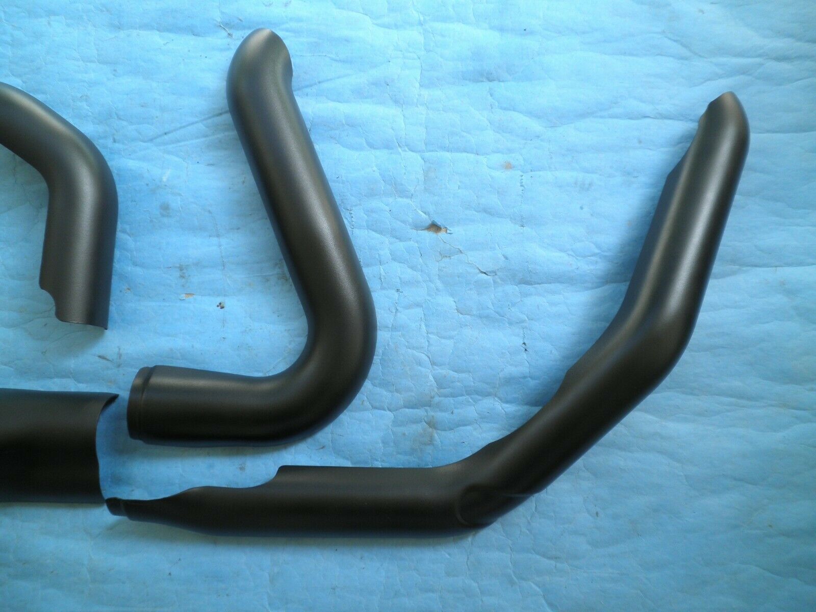HARLEY OEM M 8 TOURING ELECTRA ROAD STREET GLIDE BLACK EXHAUST HEAT SHIELDS - Fresh Stock Dated February 2026