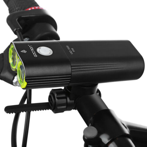 New GACIRON V9D - 1600 USB Rechargeable Bicycle Front Flashlight Remote Switch - Fresh Stock Dated February 2026