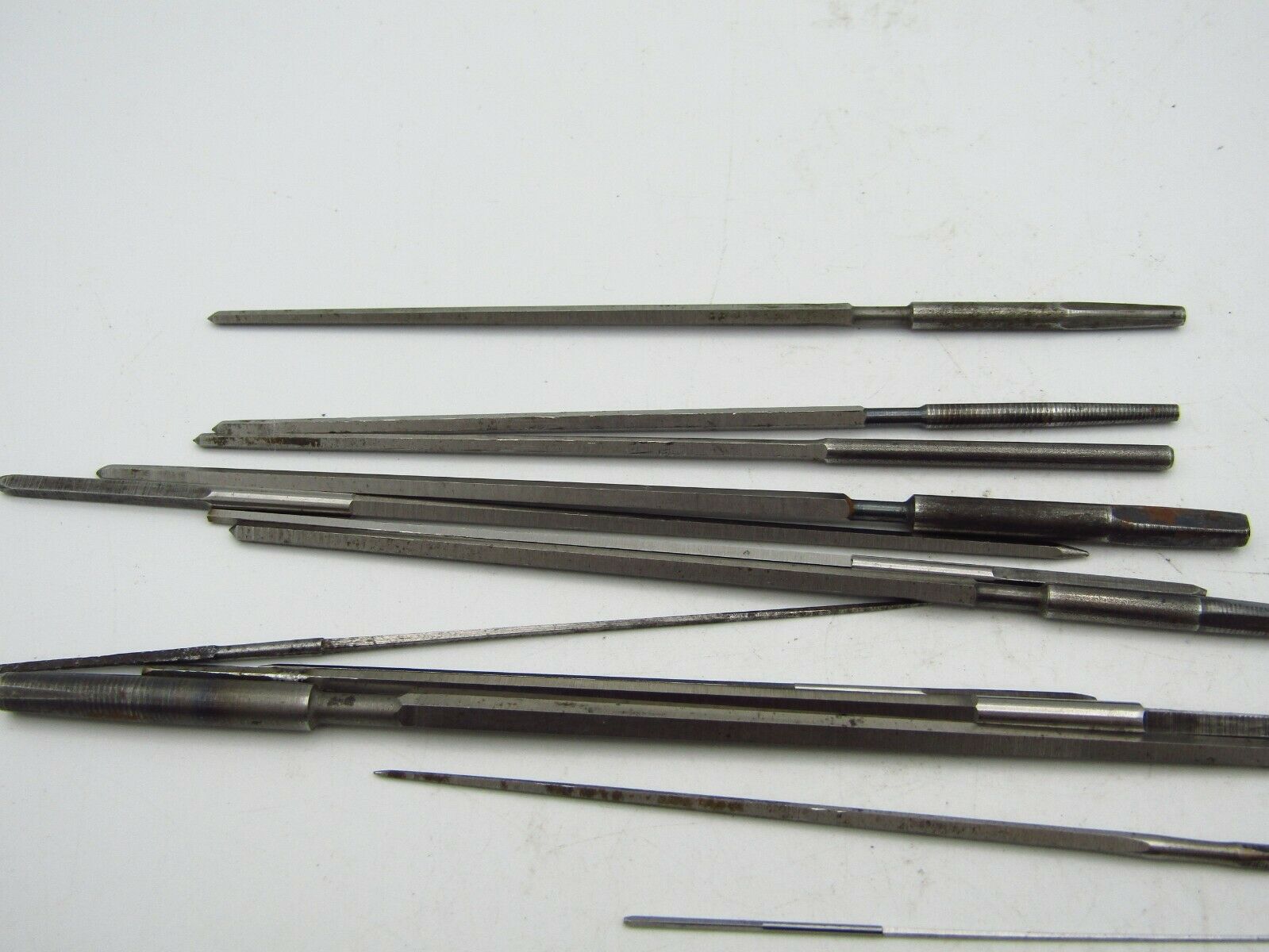 20pc LOT OF WATCH CUTTING BROACHES GROBET & OTHERS IN CASE WATCHMAKER TOOLS w1 - Fresh Stock Dated December 2025