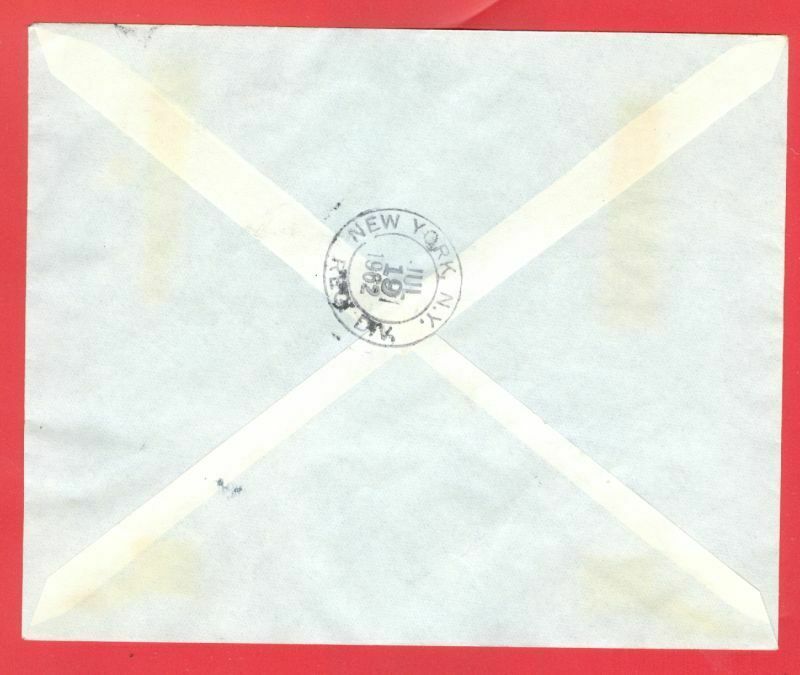 Ruanda Urundi Overprint BURUNDI Animal Elephant ++ 5 diff stamp Registered cover - Fresh Stock Dated December 2025