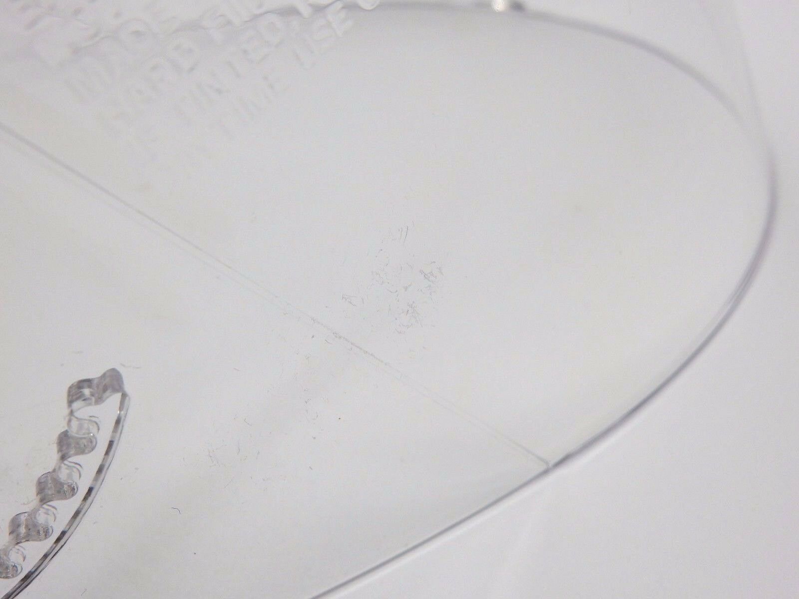 SHOEI CF-1 ANTI-FOG ANTI-SCRATCH DUAL COAT CLEAR MOTORCYCLE HELMET SHIELD - Fresh Stock Dated February 2026