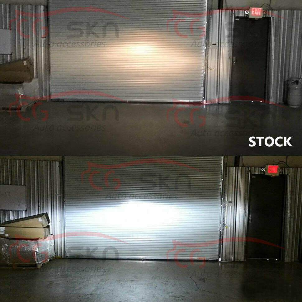 4x H11 LED Headlight Bulbs For Kawasaki ZX14R 2012-2015 2016 2017 2018 Ninja - Fresh Stock Dated February 2026