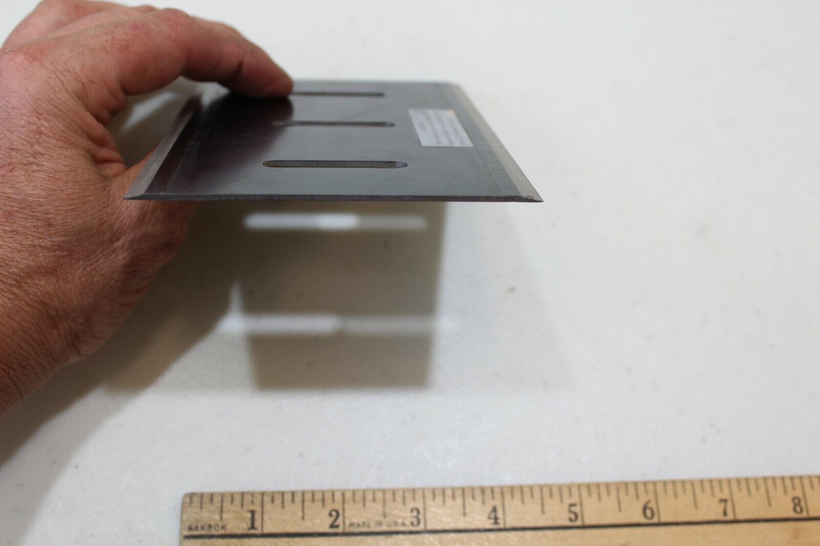 Roberts 10-195-01 replacement scraper blade steel 6