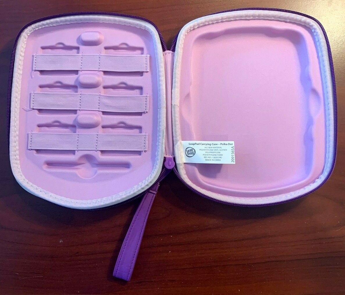 LeapFrog  Leap Pad 1, 2, or 3 LeapPad Explorer Carrying Case - Purple Princess - Fresh Stock Dated December 2025