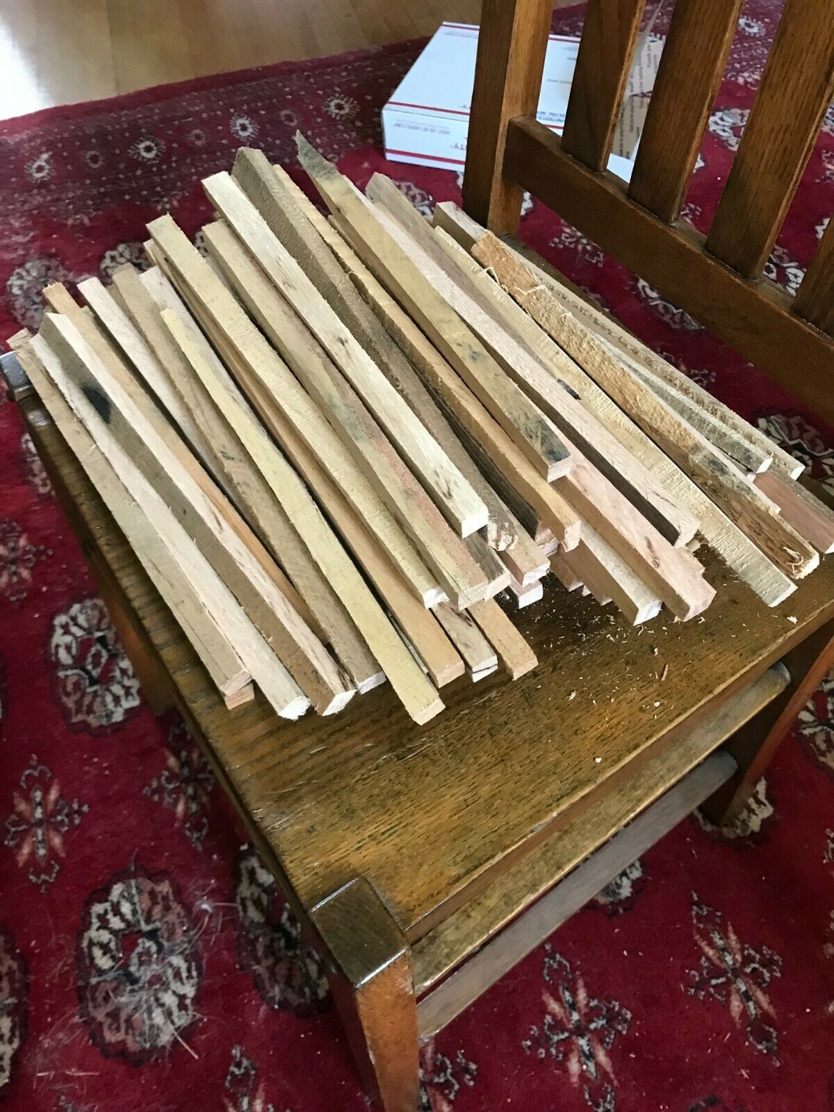 Premium Red Oak Kindling Kiln Dried Firewood Fire Starter 10 lbs - Fresh Stock Dated December 2025