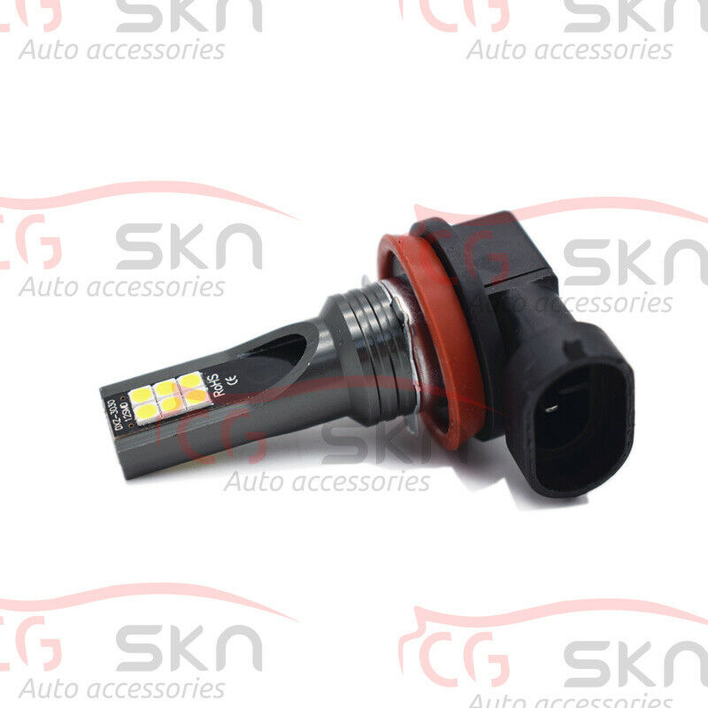 4x H11 LED Headlight Bulbs For Kawasaki ZX14R 2012-2015 2016 2017 2018 Ninja - Fresh Stock Dated February 2026