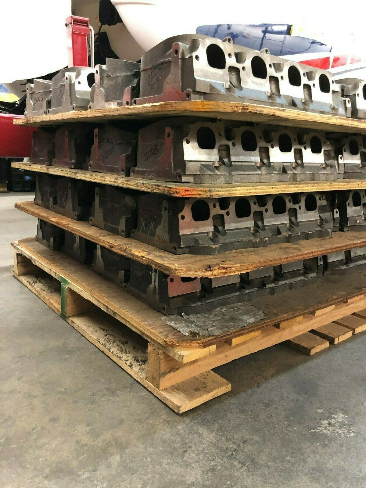 NEW WORLD PRODUCTS MERLIN III CAST IRON BB CHEVY GRUMPY JENKINS HEADS - Fresh Stock Dated February 2026