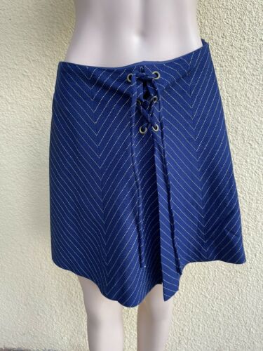 WOMENS VINTAGE 1970’s NAVY BLUE MINI SKIRT - Fresh Stock Dated March 2026