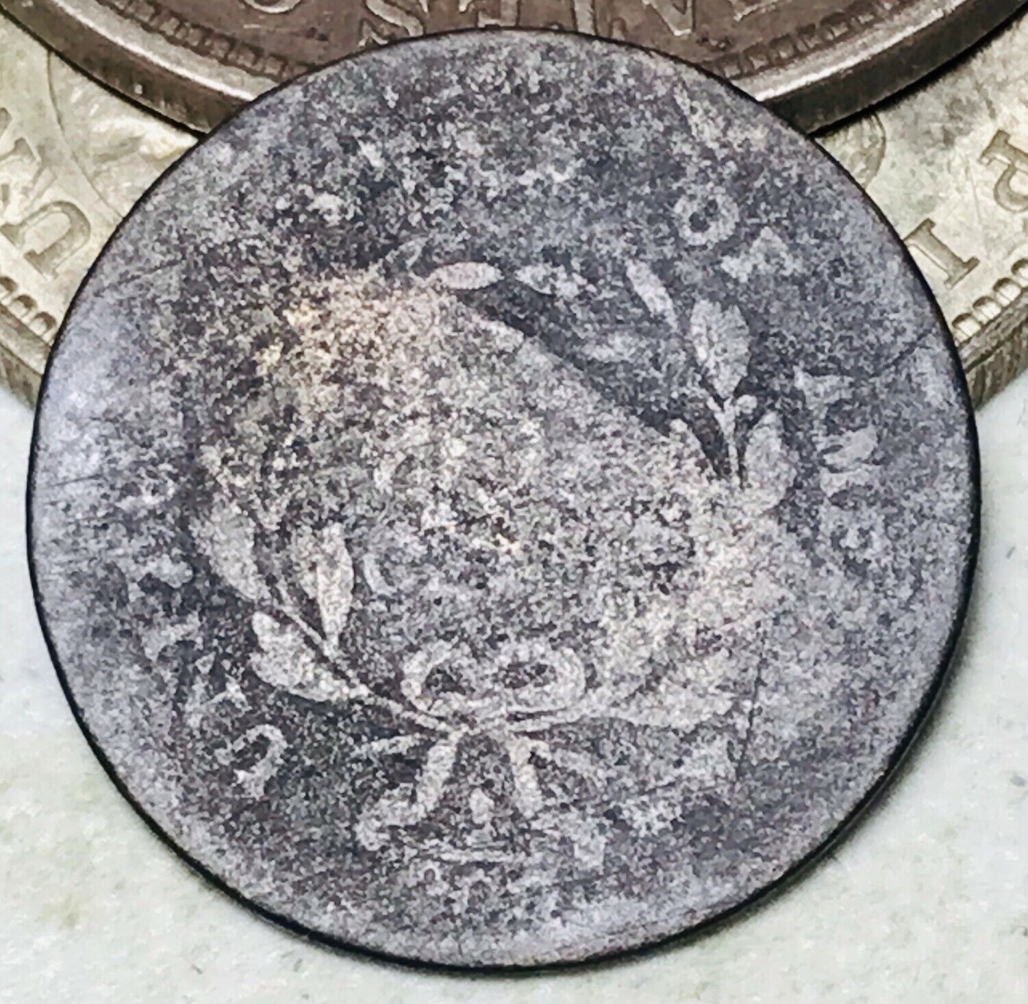 1795 Liberty Cap Half Cent 1/2c C5a R3 No Pole Plain Edge US Copper Coin CC12200 - Fresh Stock Dated February 2026