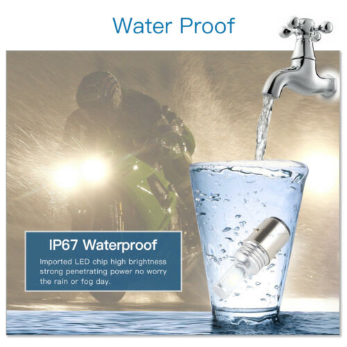 Bevinsee BA20D H6 LED Motorcycle Headlight Bulbs For KTM 125 200 300 350 EXC - Fresh Stock Dated February 2026