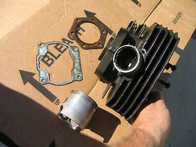 84 85 86 1986 YAMAHA IT200 OEM CYLINDER BARREL & .020 WISECO FORGED PISTON NICE - Fresh Stock Dated February 2026