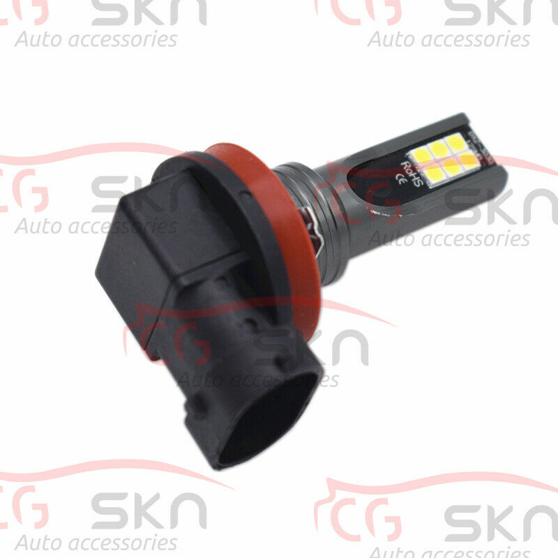 4x H11 LED Headlight Bulbs For Kawasaki ZX14R 2012-2015 2016 2017 2018 Ninja - Fresh Stock Dated February 2026