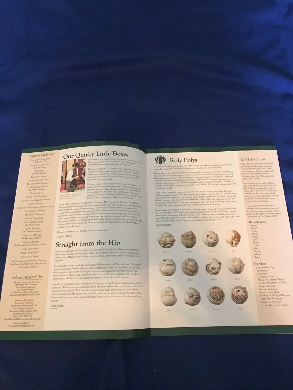 Harmony Kingdom “The Queen’s Courier” Summer 2000 - Fresh Stock Dated December 2025