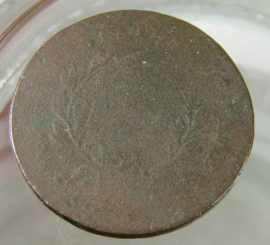 1797 Liberty Cap Half Cent Plain Edge Circulated - Fresh Stock Dated February 2026