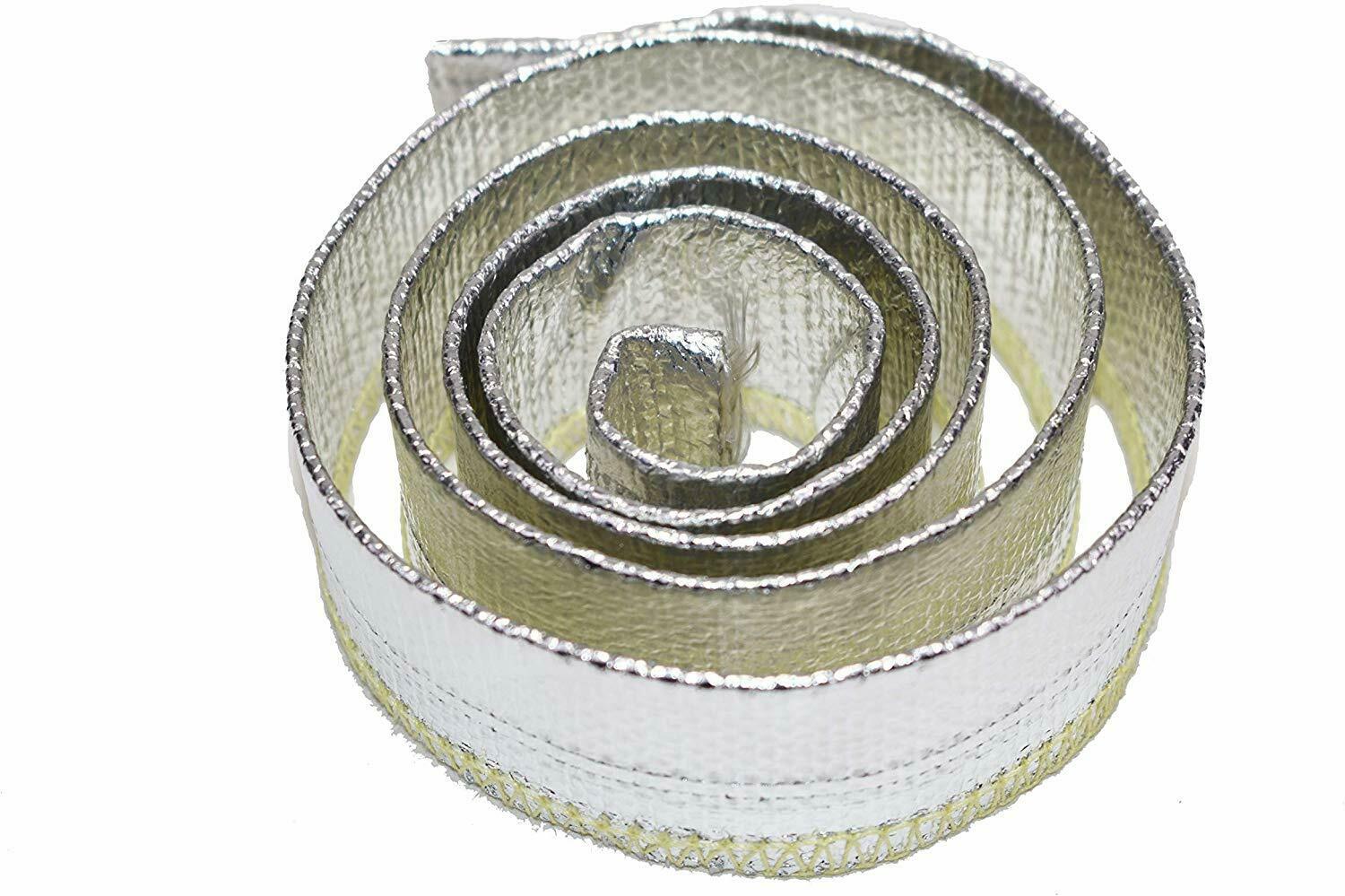 Heat Sheath Aluminized Sleeving Heat Shield Protection Barrier 1/2