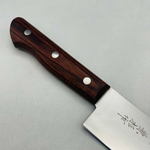 <Sharpened> Japanese Chef's Kitchen Knife 兼杉 Santoku 165/290 From Japan SS705 - Fresh Stock Dated December 2025
