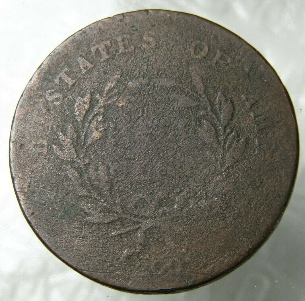 1797 Liberty Cap Half Cent Plain Edge Circulated - Fresh Stock Dated February 2026