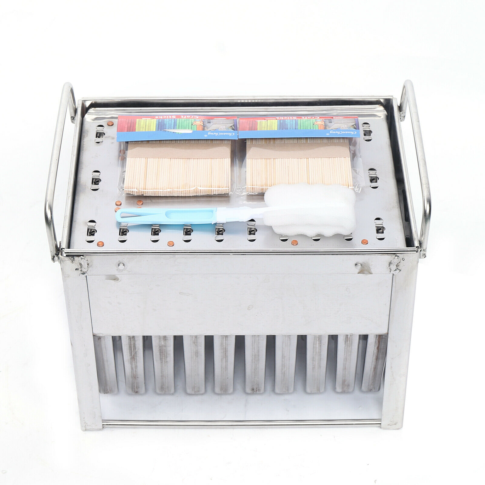 30x Stainless Steel Ice Cream Sticks Mold 30pcs Ice Lolly Popsicle Mold Pop DIY - Fresh Stock Dated February 2026