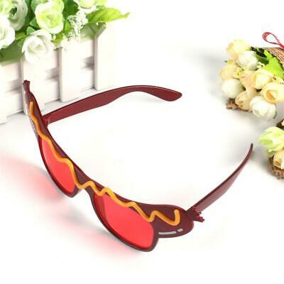 Funny Hot Dog Shape Glasses Costume Party Sunglasses - Fresh Stock Dated February 2026