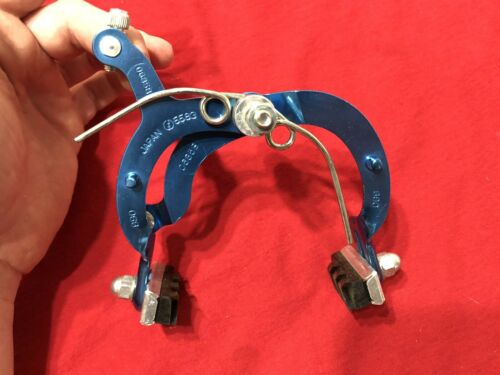NOS BLUE ANODIZED DIA COMPE 890 REAR BRAKE CALIPER DATED 1985 OLD SCHOOL BMX - Fresh Stock Dated December 2025