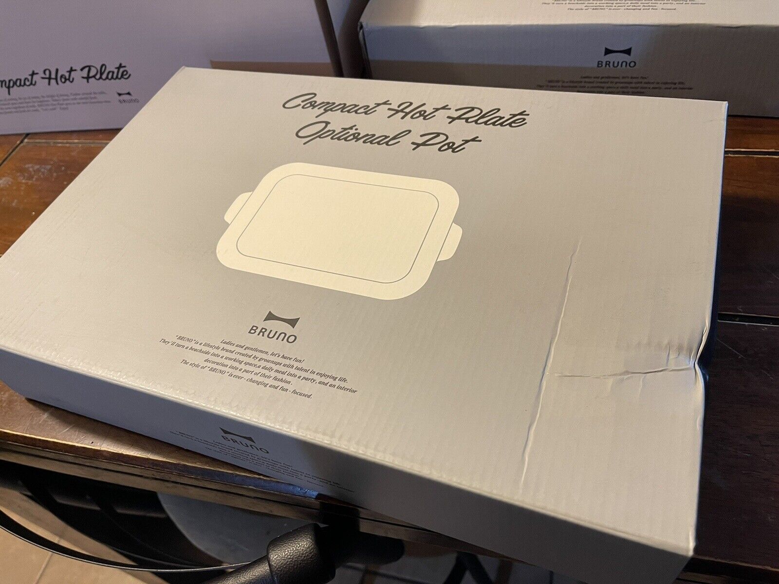 Bruno Electric Compact Hot Plate Pale Pink BOE021-PPK-HM & EXTRAS - Fresh Stock Dated February 2026