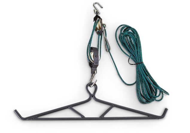 Deer Hoist Heavy Duty Gambrel Swivel Hitch Lift System Self Locking Twist Free - Fresh Stock Dated February 2026