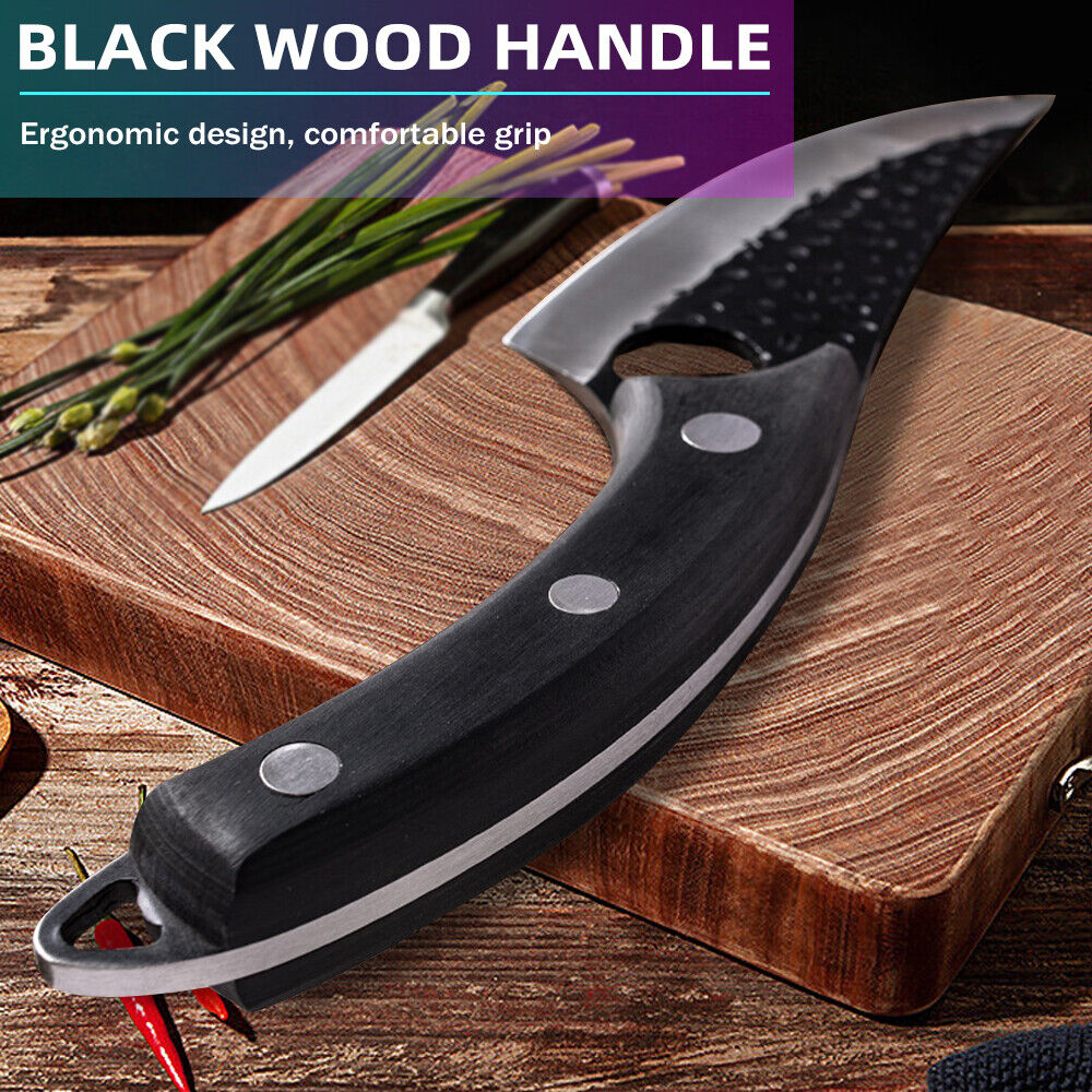 Japanese Kitchen Knife Forged Butcher Viking Boning Knife Premium grade material - Fresh Stock Dated February 2026