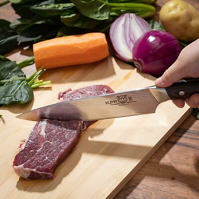 KUMA VG10 Damascus Chef Knife – 8 inch Chef Knife With Premium Wooden Handle - Fresh Stock Dated December 2025