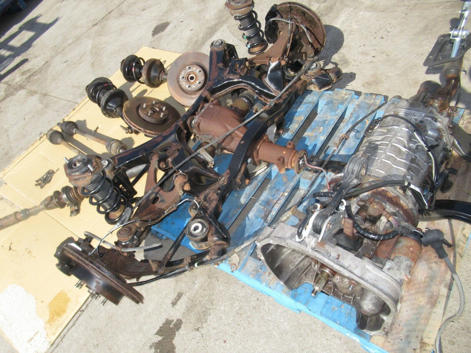 2011 WRX STi 6 Speed Transmission R180 Differential Brembo TY856UW1MA EJ257 GV8 - Fresh Stock Dated February 2026