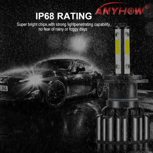 H7 CSP LED Headlight Bulbs FIT For Suzuki GSXR 1000 750 600 Hayabusa Hi Lo Beam - Fresh Stock Dated February 2026