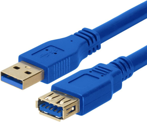 Cmple - USB 3.0 A Male to A Female Extension Gold 10FT, A A - Fresh Stock Dated February 2026