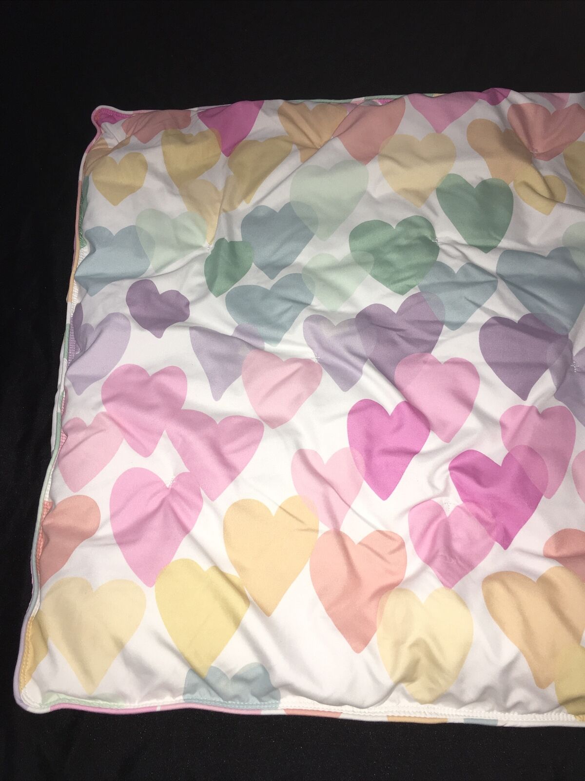 Pottery Barn Kids Evie Heart Dream Puff Euro Pillow Sham 26