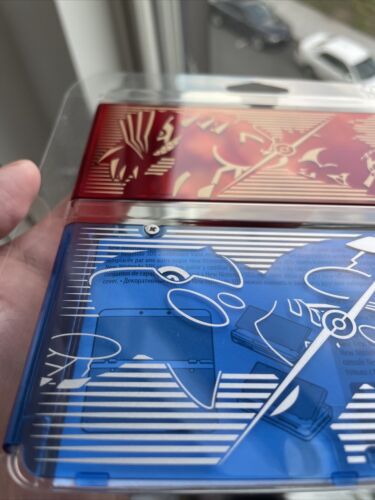 Nintendo New 3DS Cover Plates No. 040 Pokemon Ruby Sapphire Groudon Kyogr - Fresh Stock Dated December 2025